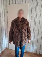 Zachte dikke fluffy vos bontjas, maat L, 42-44, Kleding | Dames, Ophalen of Verzenden, Zo goed als nieuw, Maat 42/44 (L), Bruin