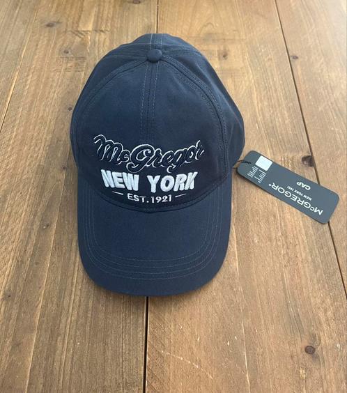 Nieuwe McGregor Cap - Marineblauw - One Size Fits All, Kleding | Heren, Hoeden en Petten, Nieuw, Pet, One size fits all, Ophalen of Verzenden