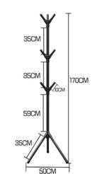 Zwarte staande kapstok, Kunststof, Bestbuynederland@hotmail.com, Nieuw, Bestbuy