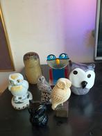 Collectie Uilen  7 stuks, Antiek en Kunst, Antiek | Keramiek en Aardewerk, Ophalen of Verzenden