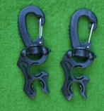 Luxe slang houder met metalen clip, Watersport en Boten, Duiken, Ophalen of Verzenden, Zo goed als nieuw, Overige typen