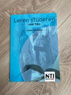 Leren studeren NTI. Nieuw!, Nieuw, Ophalen of Verzenden