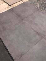 keramische terrastegels 80x80x2 donker grijs 1 ste keus, Ophalen, Keramiek, Nieuw, 10 m² of meer