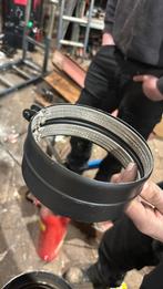 Enkelwandige kachelpijp pas stuk, Ophalen, Zo goed als nieuw, Rvs, Minder dan 2 meter