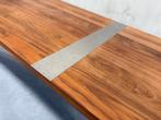 Bert Plantagie Sunn Eettafel massief Noten hout 220x100, Huis en Inrichting, Tafels | Eettafels, Zo goed als nieuw, Bert Plantagie