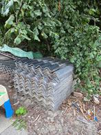 Gratis Dakplaten (Geen Asbest), Doe-het-zelf en Verbouw, Gebruikt, 15 m² of meer, Grijs, Ophalen