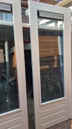 dubbele openslaande deuren tuindeuren, Doe-het-zelf en Verbouw, Ophalen, Gebruikt, 120 cm of meer, 200 tot 215 cm