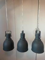 3 Hektar Ikea industriële lampen, Huis en Inrichting, Lampen | Hanglampen, Ophalen of Verzenden, Zo goed als nieuw, Metaal, Minder dan 50 cm