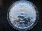 2025 Australia - Lunar III Snake - 5 oz silver, Ophalen of Verzenden, Losse munt, Zilver