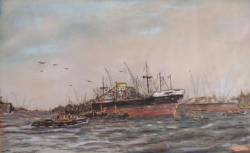 Havengezicht, 1964 beschikbaar voor biedingen