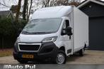 Peugeot Boxer 2.2 BlueHDi 165PK Bakwagen met lage vloer/Airc, Voorwielaandrijving, Stof, Gebruikt, Euro 6
