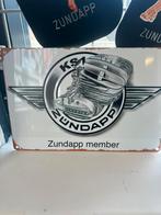 Zundapp Member reclame bord, Ophalen of Verzenden, Nieuw, Overige typen