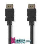 HDMI kabel 3 meter verguld,Gold High speed, ARC, 4K, 3D, Nedis, Nieuw, 2 tot 5 meter, Info@marbeco.nl