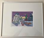 Roel Meertens/Ferry Pronk- Rotterdam Oude Haven Zeefdruk, Antiek en Kunst, Kunst | Etsen en Gravures, Ophalen of Verzenden