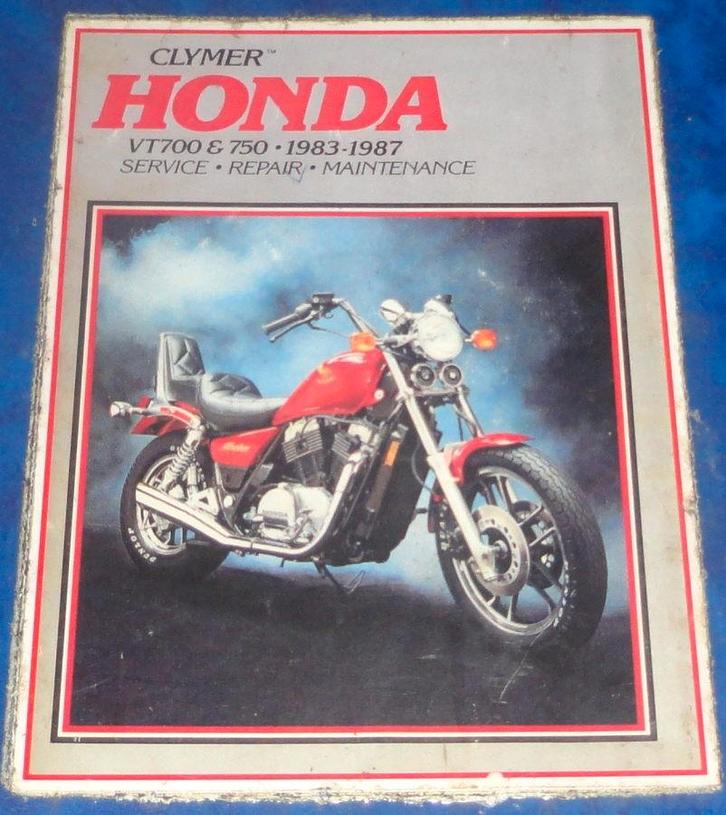 Werkplaatshandboek Honda VT700 & VT750 (1983-1987), Motoren, Handleidingen en Instructieboekjes, Honda, Ophalen of Verzenden