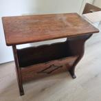 Antieke Krantenbak / Papierbak Hout, Huis en Inrichting, Ophalen, Gebruikt