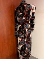 MADE IN ITALY jurk met ceintuur maat m zgan, Maat 38/40 (M), F, F, Zwart