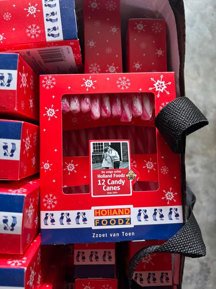 80x Kerst 12 stuks Candy Canes Holland Foodz, Hobby en Vrije tijd, Modelbouw | Radiografisch | Overige, Zo goed als nieuw, Ophalen of Verzenden