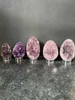 Amethist eieren, Verzamelen, Mineralen en Fossielen, Ophalen of Verzenden, Mineraal