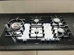 Siemens studioline gaskookplaat, 5 pits met wokbrander, Witgoed en Apparatuur, 5 kookzones of meer, Gebruikt, Inbouw, Ophalen