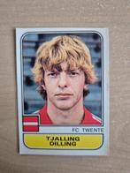 Panini Voetbal 82 Tjalling Dilling FC Twente, Ophalen of Verzenden, Zo goed als nieuw, F.C. Twente, Poster, Plaatje of Sticker