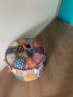 Ibiza poefje, Huis en Inrichting, Banken | Voetenbanken en Poefen, Ophalen, Gebruikt, Rond