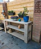 Oppottafels en sidetables van steigerhout, Verzenden, Nieuw