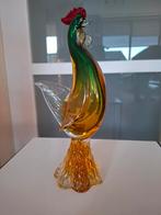 Mondgeblazen glazen haan zeer bijzonder, Ophalen of Verzenden