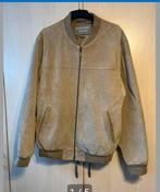 ECHTE LEREN HEREN JAS L., Ophalen of Verzenden, Zo goed als nieuw, Maat 56/58 (XL), Bruin