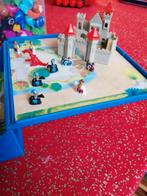 Playmobil: Miniatuur kasteel met ridders en een draak, Ophalen of Verzenden, Zo goed als nieuw, Complete set