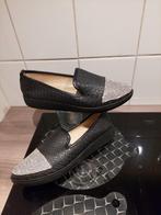 Instappers Juliet 37 zwart +zilver lichtgewicht 1xGedragen., Nieuw, Ophalen of Verzenden, Juliet, Instappers