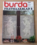 Haken – Burda Filethaakblad 2 – 1981, Gebruikt, Ophalen of Verzenden, Burda, Patroon of Boek