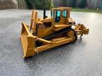 Caterpillar D 9 N bulldozer met ripper NZG 233, Hobby en Vrije tijd, Modelauto's | 1:50, Ophalen of Verzenden, Zo goed als nieuw