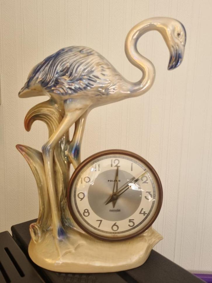Vintage klok(gaaf) zeer zeldzaam, Antiek en Kunst, Curiosa en Brocante, Ophalen of Verzenden