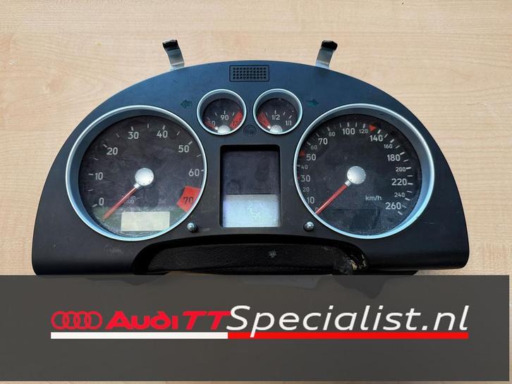 Tellerklok gebruikt Audi TT MK1 coupe en cabriolet, Auto-onderdelen, Dashboard en Schakelaars, Audi, Gebruikt, Herkomst onderdeel bekend