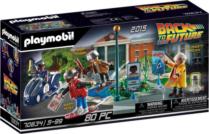 Playmobil: 70634 Back to the Future Hoverboard achtervolging, Kinderen en Baby's, Speelgoed | Playmobil, Nieuw, Ophalen of Verzenden