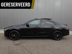 Mercedes CLA-klasse 180|Pano|Leder|Camera|Vossen|, CLA, Gebruikt, Adaptive Cruise Control, Zwart