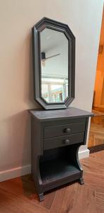 kastje met losse spiegel, Ophalen, Gebruikt, 50 tot 100 cm, Minder dan 100 cm