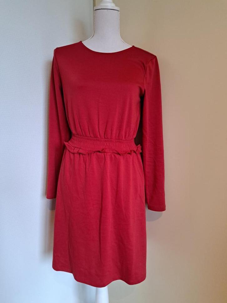 Rood jurk Vila, Kleding | Dames, Jurken, Nieuw, Maat 34 (XS) of kleiner, Rood, Boven de knie, Ophalen of Verzenden