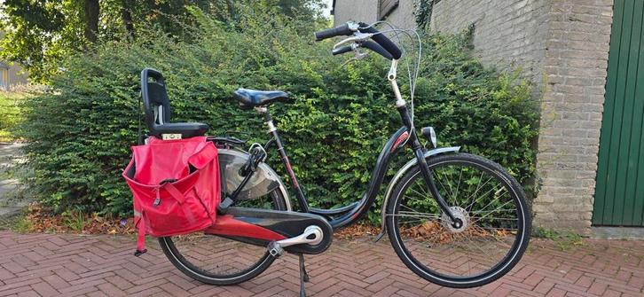 Sparta Amazone damesfiets moederfiets, Fietsen en Brommers, Fietsen | Dames | Moederfietsen, Gebruikt, Sparta, 56 cm of meer, Dubbele standaard
