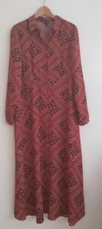 Vero Moda roestkleurige jurk met dessin, maat M, Verzenden, Vero Moda, Nieuw, Stichting Angel's Choice