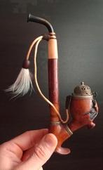 E Foot Pipe, Antieke Pijp, Rookpijp RED POINT OLD BRIAR, Ophalen of Verzenden