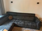 Mooie Hoekbank Profijt Meubel - Antraciet, Ophalen, 100 tot 125 cm, Hoekbank, Zo goed als nieuw