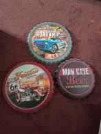 Stoere Wandborden - Man Cave, Road Trip, Route 66, Ophalen, Zo goed als nieuw