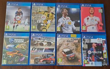 PS4 FIFA, Rocket League, The Crew en Sebastien Loeb Rally beschikbaar voor biedingen