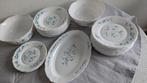 Arcopal myositis Frans servies borden schalen blauwe bloem, Ophalen of Verzenden, Overige stijlen, Bord(en)