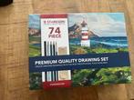 Nieuw: Starkson - 74-delige Premium Quality Drawing Set, Ophalen of Verzenden, Nieuw, Potlood of Stift