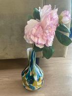 Mooie Vaas - Fidrio Exclusive collection, Huis en Inrichting, Woonaccessoires | Vazen, Blauw, Ophalen of Verzenden, Minder dan 50 cm