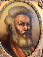 Olieverf portret schilderij op doek, Ophalen of Verzenden