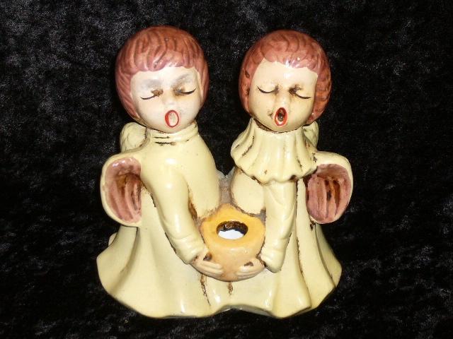 Bozner Thun Italie Engel Aardewerk Kandelaar, Diversen, Kerst, Ophalen